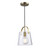 Trans Globe PND-2175 AG 1-Light Shaded Mini Pendant 