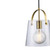 Trans Globe PND-2175 AG 1-Light Shaded Mini Pendant 