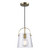 Trans Globe PND-2175 AG 1-Light Shaded Mini Pendant 