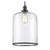 Trans Globe PND-2185 BK Single Light Clear Glass Mini Pendant 