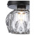 Trans Globe 11660 BK Fitz 1-light Semi-Flush 
