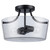 Trans Globe 80527-2 BK Mod Pod 2 - Light Glass Flush Mount 