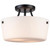 Trans Globe 70527-2 BK Mod Pod 2 - Light Semi-Flush Mount 