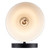 Trans Globe 22591 BK ForgeLume 1 - Light Dimmable Wall Sconce Light 