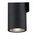 Trans Globe ADA-LED50020 BK Compact Collection, Tubular/Cylindrical, Outdoor Metal Wall Sconce Light ADA 