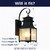 Trans Globe 45631 WB - Santa Ines 18" Outdoor Wall Lantern  
