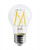 Cyber Tech LB60CA-D/WW-2PK – 8W Clear Filament A19 Bulb – 2700K – Dimmable - 2 Pack