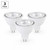 Cyber Tech LB50MR16-D/WW/3PK - 7W LED Reflector - 3000K 