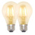 Cyber Tech LB40CA15-D-E26/WW/2PK - LED Clear Filament A15 Bulb - 2700K 