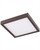 Cyber Tech C147SQ-DISK/BZ - 8" Bronze Square LED Ceiling Fixture - 14W 