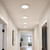 Cyber Tech C95RD-DISK/WH-CCT - 5" LED Flush Mount Disk - 5CCT Adjustable - Wet Location 