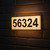 Cyber Tech LW2ADS-LED - LED Address Light - Illuminated House Number Sign 