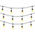 Cyber Tech SL-2409 - 24 Ft Outdoor LED String Light - 2200K - Weatherproof 