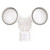 Cyber Tech FM270AH2/WH - Dual Head Motion Security Light - White 