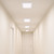Cyber Tech C147SQ-DISK/WH - 8" Square LED Flush Mount Fixture - 3000K/4000K/5000K - 14W 