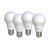 Bulbrite 774250 - LED A19 Basics Bulb - 5000K - 4 Pack