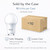 Bulbrite 774241 - Frosted LED A19 Bulb - 2700K - GU24 Base