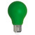 Bulbrite 776108 - LED A19 Green Filament Bulb - Dimmable - Wet Rated