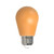 Bulbrite 776151 - 2.5W LED S14 Filament Bulb - Amber - Wet Rated