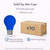 Bulbrite 776109 - LED A19 Blue Filament Bulb - Wet Rated - Dimmable