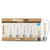 Bulbrite 776244 - 7W LED ST18 Filament Bulb - 4000K - Dimmable 