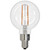 Bulbrite 776706 - 2.5W LED G16 Filament Bulb - 2700K - Fully Dimmable 