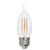 Bulbrite 776971 - 5W LED CA10 Filament Bulb - 3000K - Dimmable 