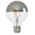 Bulbrite 776870 - LED G25 Globe Bulb - 2700K - Half Mirror Finish