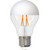 Bulbrite 776837 - Half White 5W LED A19 Filament Bulb - 2700K - Dimmable - 90 CRI