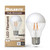 Bulbrite 776837 - Half White 5W LED A19 Filament Bulb - 2700K -  Dimmable - 90 CRI