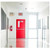 Halco 97112 - Brushed Aluminum Die-Cast LED Exit Sign - Red/Green Letters