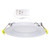 Halco 89172 - 6" LED Slim Downlight - CCT Selectable - Baffle Trim