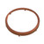 Halco 83930 - 7" Surface Mount Disk Trim - Brushed Copper - Accessory