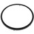 Halco 83936 - 12" Surface Mount Disk Trim - Black Finish - Accessory