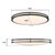 Westinghouse 6136300 - 40W LED Matte Black CCT Selectable Flush Mount Light - 33 in Diameter