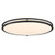 Westinghouse 6136300 - 40W LED Matte Black CCT Selectable Flush Mount Light - 33 in Diameter