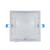 Euri Lighting DLC4SQ-2040e - 4" LED Square Downlight - 4000K - Ultra Slim 