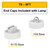 Halco 87220 - 8ft T8 LED Tube - 4000K - Type B Double-Ended