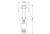 Halco 84900 - HiLED 20W LED Filament Lamp - 2200K