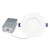 4 Inch Ultra-Thin LED Wafer Downlight – Canless with Junction Box- 5CCT 