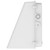 Emergency Full Cutoff LED Wall Pack with Battery Back Up - White Finish