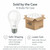 Bulbrite 774262 - 9W LED A19 Bulb - 2700K - Dimmable - 90 CRI