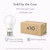 Bulbrite 774264 - 9W LED A19 Frost Bulb - 4000K - Dimmable - 90 CRI