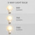 Bulbrite 776521 - 3-Way A19 LED Bulb - 3000K - 90 CRI - E26 Base 