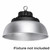 UFO12 90° Aluminum Reflector – 150W High Bay Accessory - Silver Finish 