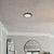 Volume V7142-5 - 6" Black Round LED Flush Mount - 3000K - Dimmable