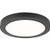 Volume Lighting V7144-5 - Black Round LED Flush Mount