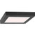 Volume V7282-5 - 6" Black Square LED Surface Mount - 3000K - Dimmable