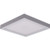 Volume V7284-6 - 8" White Square LED Flush Mount - 3000K - Dimmable 