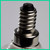 Satco S21884 - CA10 LED Filament Bulb - 5000K - E12 Candelabra, Dimmable 